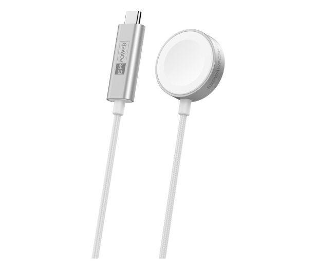 ER Ładowarka do Apple Watch z kablem 2m fast charge 7.5W ERPWAWFC2M-WH - 1218466 - zdjęcie